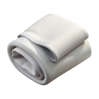 magnificent modern White Hand Towel Folded Isolated on Transparent Background authentic png