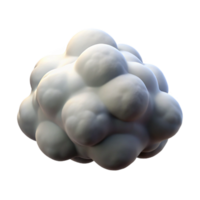 serene vintage Fog Rolling Gray White Isolated high resolution png