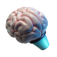 impressive classic Focus Beam on Brain White Light Transparent Background exclusive png