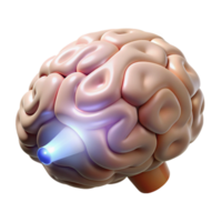 magnificent abstract Focus Beam on Brain White Light Transparent Background authentic png