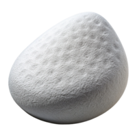 vibrant modern White Makeup Sponge Isolated on Transparent Background genuine png