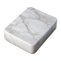 extraordinary classic White Marble Countertop with Veining Isolated Background detailed png