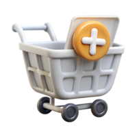 impressive abstract White Shopping Cart Icon with Add to Cart Button Transparent genuine png
