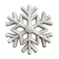 stunning abstract White Snowflake Pattern Isolated on Transparent Background high resolution png