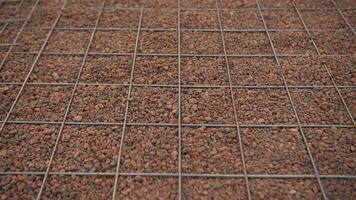 Reinforcement Mesh with Expanded Clay for Construction video
