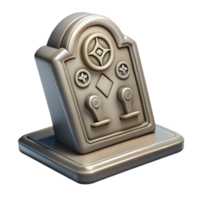 elegant minimalist Forgotten Tomb Carved Symbols Transparent high resolution png