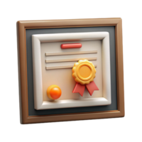stunning traditional Framed Certificate Official Design Transparent Background detailed png