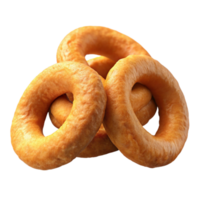 impressive modern Fried Onion Rings Crispy Batter Isolated premium png