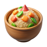 magnificent minimalist Fried Rice with Vegetables Cutout high resolution png