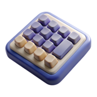 elegant contemporary Wireless Keyboard with Numeric Keypad Cutout exclusive png