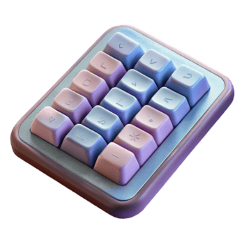 beeindruckend Jahrgang kabellos Tastatur mit numerisch Tastenfeld ausgeschnitten hoch Qualität png