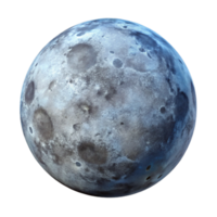 vibrant modern Full Moon Shining Bright Light Cutout Transparent Background high resolution png