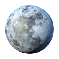 wonderful rustic Full Moon Shining Brightly Isolated authentic png