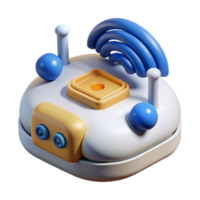 serene artistic Wireless Smart Home Network Illustration Transparent Background detailed png