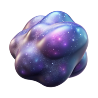 beautiful vintage Galaxy Cluster Distant View Transparent Background high resolution png