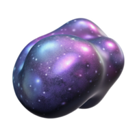 beautiful artistic Galaxy Cluster Transparent Background Isolated Element authentic png