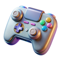 extraordinary rustic Gaming Console with Controllers Transparent Background png