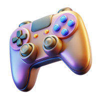 serene abstract Gaming Controller with Vibrating Feedback Transparent Background high quality png