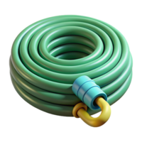 impressive modern Garden Hose Coiled Isolated on Transparent Background original png