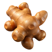 wonderful abstract Ginger Root Brown Color Isolated exclusive png