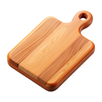 stunning vintage Wooden Cutting Board Top View Isolated authentic png