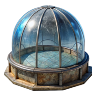 magnificent creative Glass Dome Structure Sky View Transparent Element high resolution png