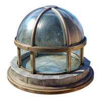 wonderful modern Glass Dome Structure Sky View Transparent Element authentic png