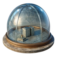 Glass Dome Structure Panoramic View Transparent Element png
