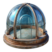 Glass Dome Structure Sky View Transparent Element png