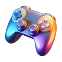 elegant minimalist Glowing Vr Controller Icon Isolated Element high resolution png