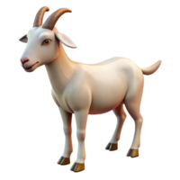 impressive creative Goat Standing Side View Transparent Background exclusive png