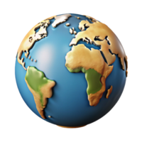 serene minimalist World Map with Highlighted Continents Isolated exclusive png
