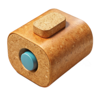 wonderful abstract Yoga Block Cork Material Rectangular Isolated png