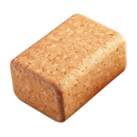 wonderful traditional Yoga Block Cork Material Rectangular Isolated authentic png