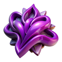 serene rustic Graffiti Background Abstract Style Purple Isolated on Transparent Background genuine png