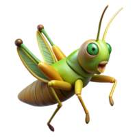 extraordinary rustic Grasshopper Jumping Isolated Element detailed png
