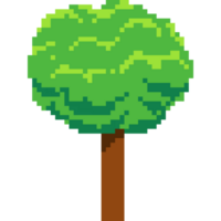 Pixelated tree. 8 bit Tree. Trees pixel art style png
