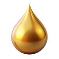 extraordinary modern A single, luminous tear of liquid gold dripping from a floating, unseen object, with soft, ethereal lighting detailed png