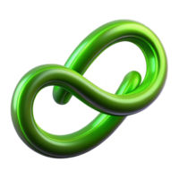 dramatic abstract A single, perfect spiral made of glowing neon green light, expanding outwards into infinity, with a dark, atmospheric background and no other elements original png