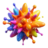 dramatic rustic A chaotic explosion of paint splatters, brightly colored and dynamically lit, action painting style detailed png