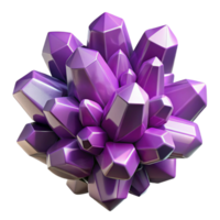 magnificent classic A cluster of crystalline structures, resembling amethyst geodes, with internal, refracted light exclusive png