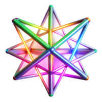 magnificent modern A dynamic composition of intersecting laser beams in vibrant neon colors, creating a complex web of light and shadow, with a dark, atmospheric background genuine png