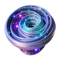 stunning rustic A swirling vortex of digital noise and glitch art, resembling a corrupted data stream, with bright, flashing lights genuine png
