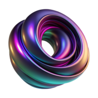 dramatic classic A swirling vortex of iridescent oil slick colors on a black canvas, illuminated by a single, sharp beam of neon pink light professional png