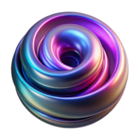 wonderful creative A swirling vortex of iridescent oil slick colors on a black canvas, illuminated by a single, sharp beam of neon pink light high resolution png