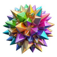 serene modern A chaotic explosion of vibrant color, resembling shattered stained glass, with high contrast and a grainy texture original png