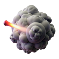 dramatic artistic Abstract representation of human emotions, using swirling smoke and dust particles, illuminated by a warm, ambient light, in a melancholic style high resolution png