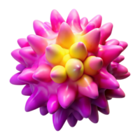 extraordinary modern A chaotic explosion of vibrant watercolor splashes, predominantly magenta and chartreuse, lit by a soft, diffused glow, impressionistic style, authentic png
