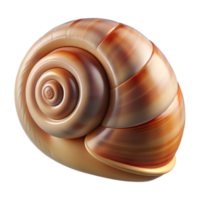 vibrant creative A Close Up of a Snail Shell S Intricate P high quality png