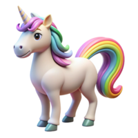 wonderful classic A Serene Unicorn Grazing in a Meadow Rainb authentic png